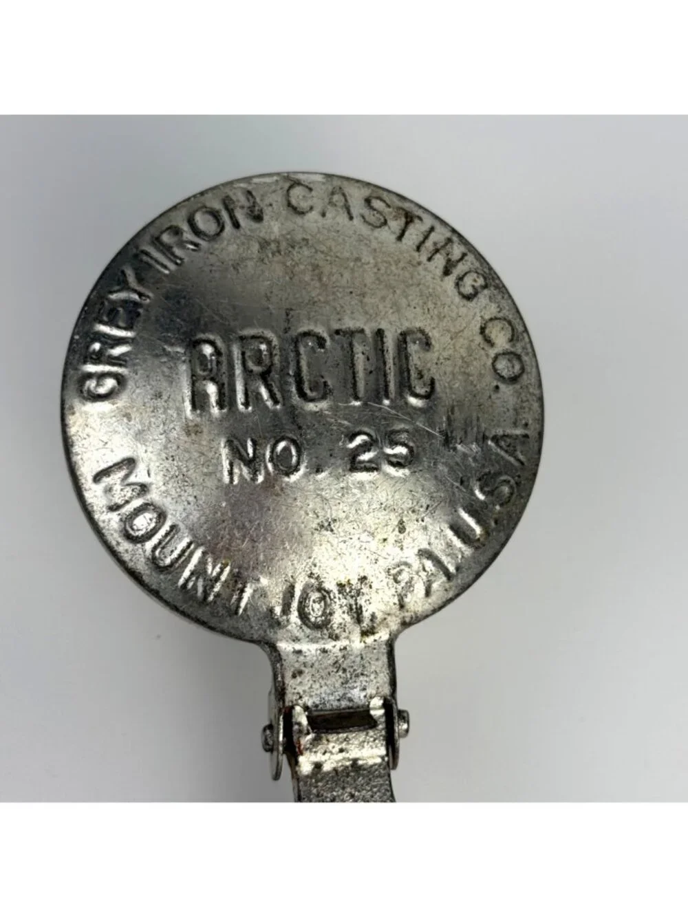 Antique Arctic No. 25 Ice Shaver Grey Iron Casting Co. Mount Joy PA